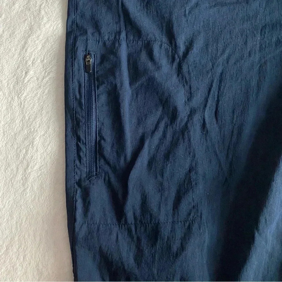 Khombu Capri Pants Comfort Stretch Waist Zip Security Pocket - Picture 9 of 9